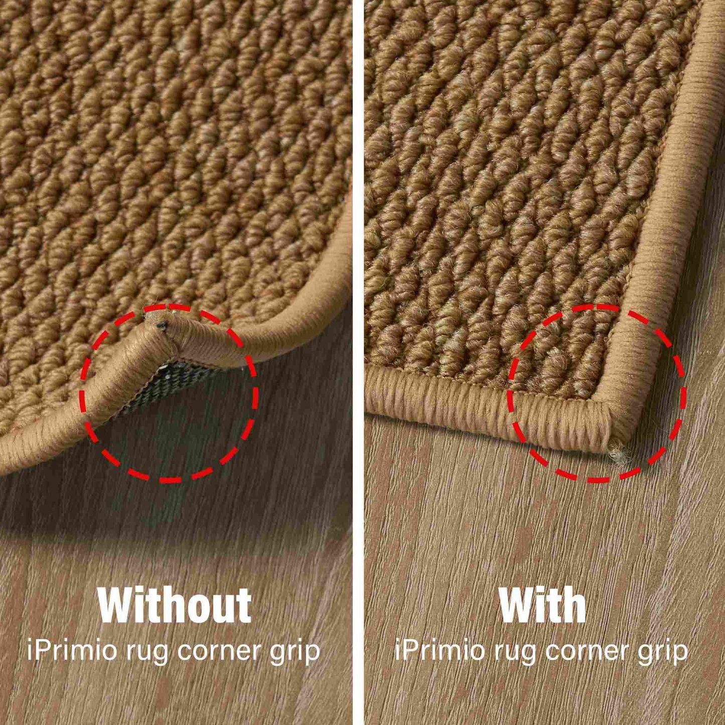 Heart-shape Adhesive Non Slip Rug Tape - image 4