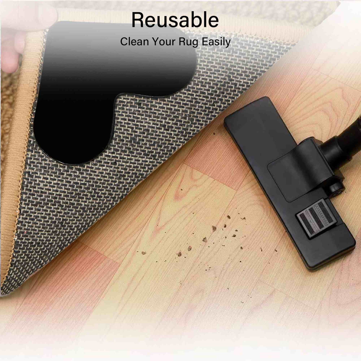 Heart-shape Adhesive Non Slip Rug Tape - image 9