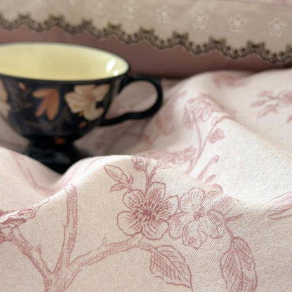 Ownkoti Vintage Floral Cotton Lace Bedding Set - image 8