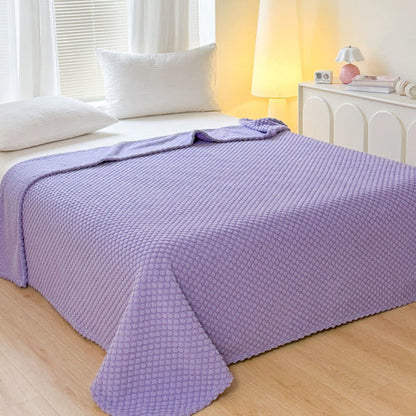 Polka Dot Jacquard Warm Throw Blanket - image 1