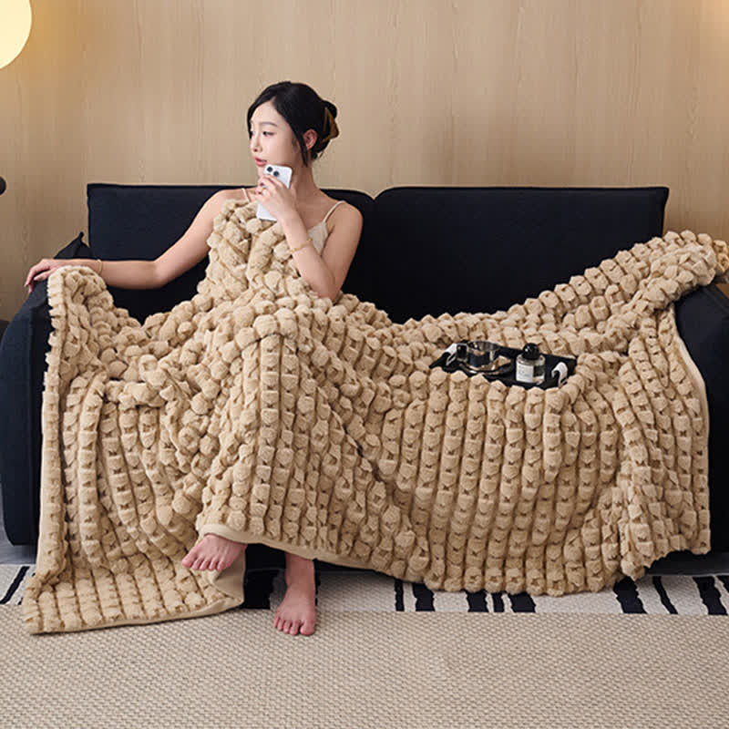 Modern Luxurious Fleece Throw Blanket - image 5