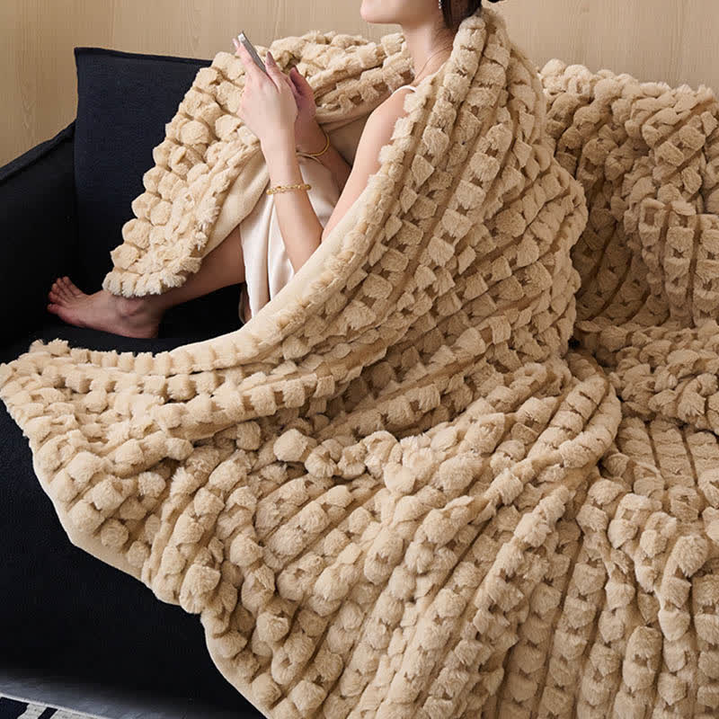 Modern Luxurious Fleece Throw Blanket - image 7