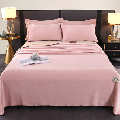 Plaid Jacquard Warm Throw Blanket - image 7