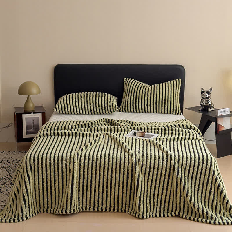 Timeless Style Striped Jacquard Blanket - image 16