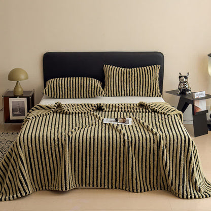 Timeless Style Striped Jacquard Blanket - image 12