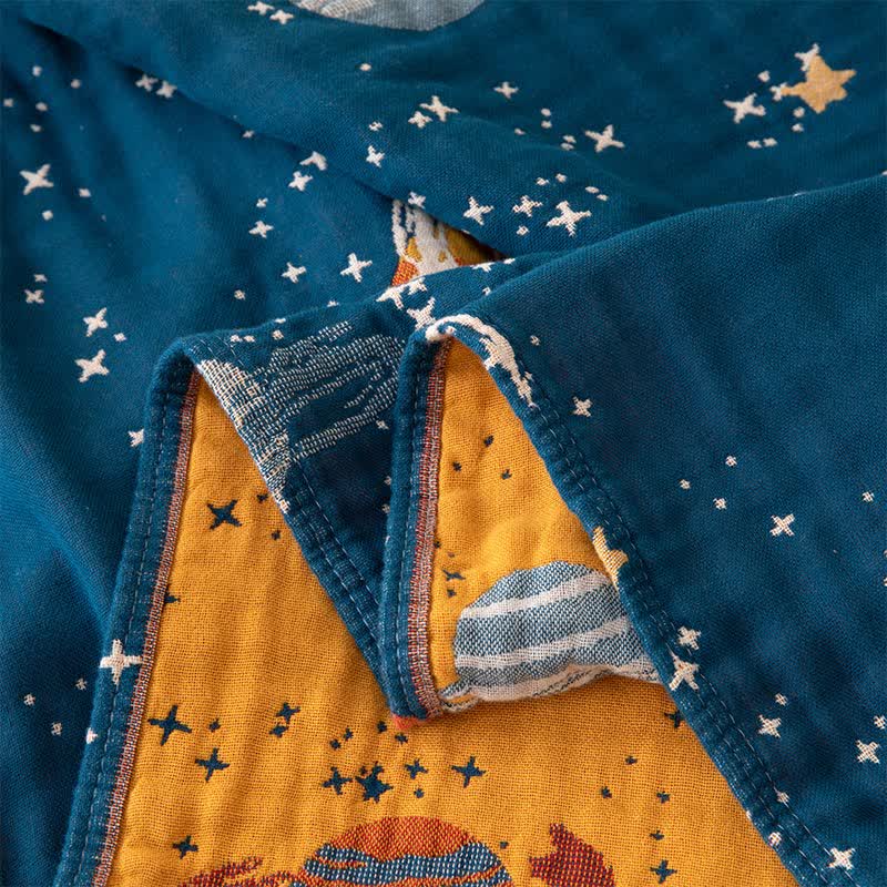 Dreamy Galaxy Cotton Reversible Quilt - image 4