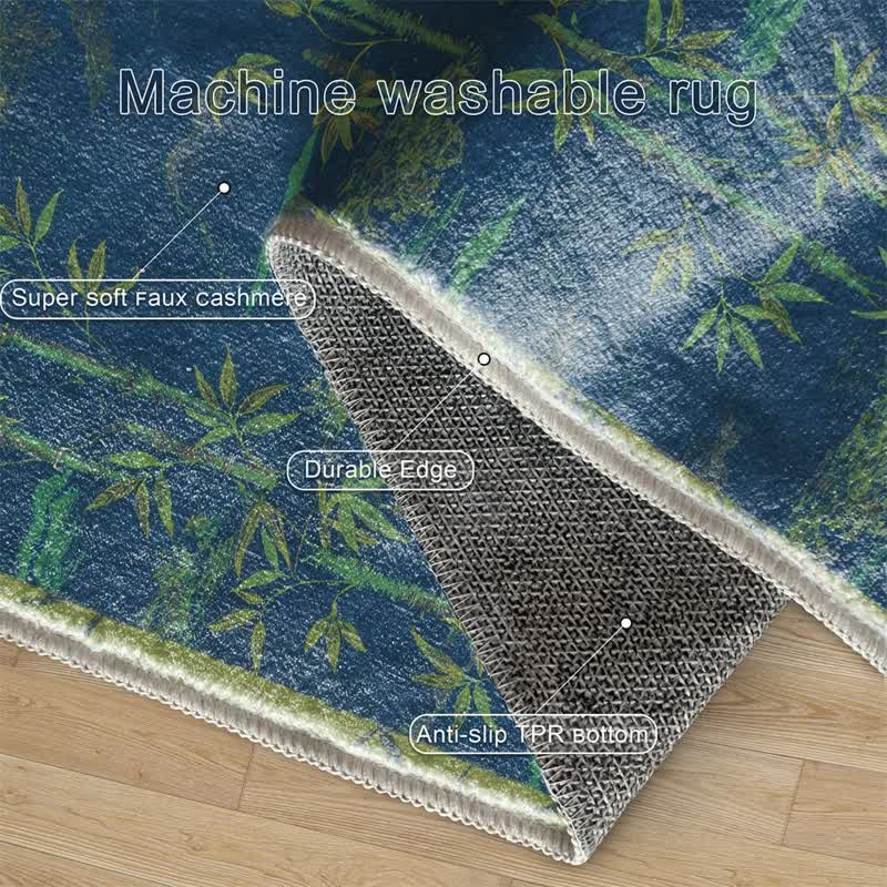 Rural Bamboo Foldable Soft Area Rug - image 6