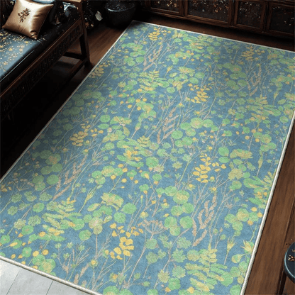 Lotus Pond Anti-slip Foldable Area Rug - image 1