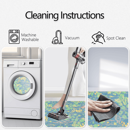 Lotus Pond Anti-slip Foldable Area Rug - image 7