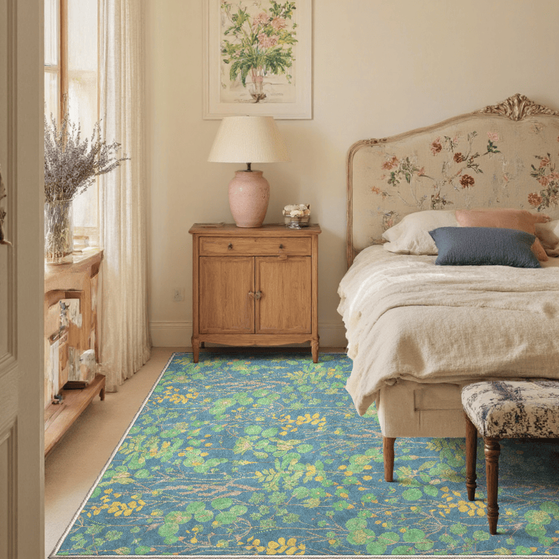 Lotus Pond Anti-slip Foldable Area Rug - image 3