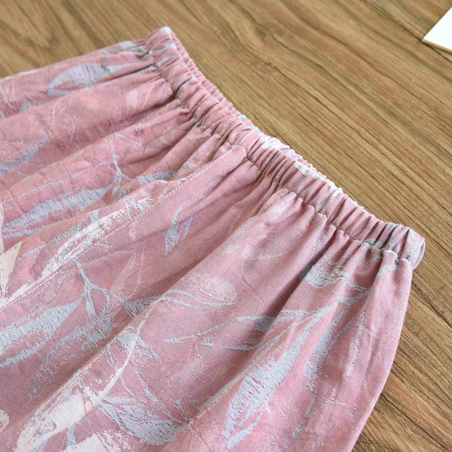 Bamboo Leaf Inspired Cotton Pajama Set - image 15