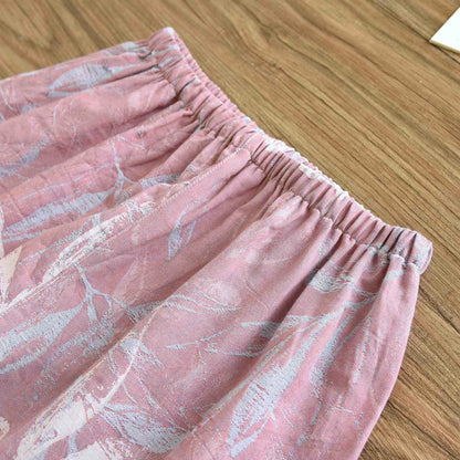 Bamboo Leaf Inspired Cotton Pajama Set - image 15