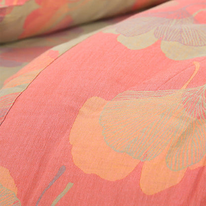 Ownkoti Natural Ginkgo Leaf Cotton Sheet Coverlet - image 3