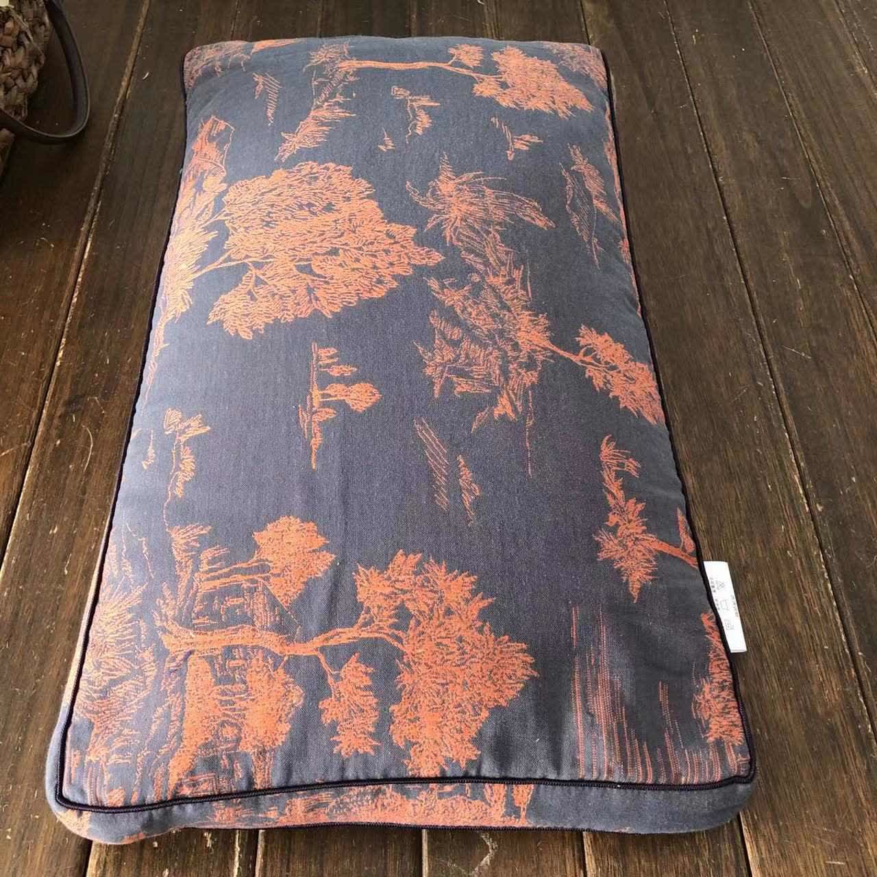 Landscape Tree Cotton Gauze Pillowcase - 1pc Buckwheat Pillow - 13" x 23" - image 0