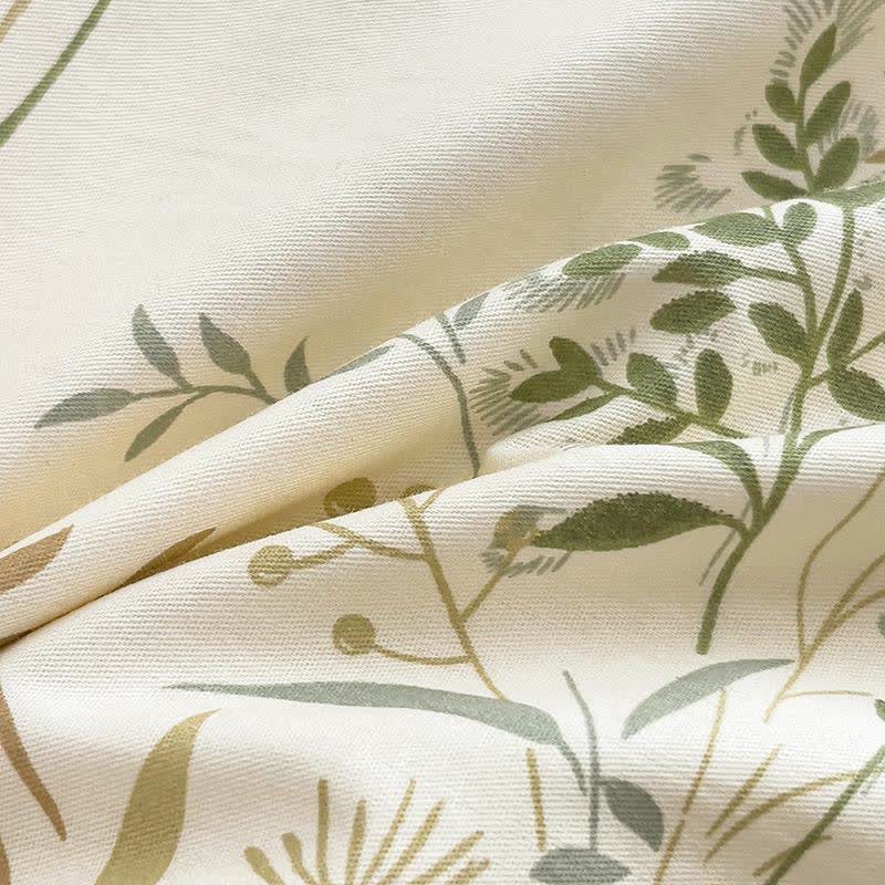 Ownkoti Botanical Leaf Print Cotton Bedding Set - image 8
