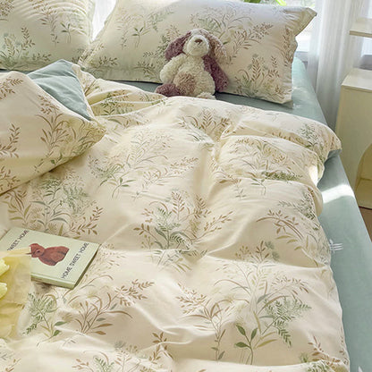 Ownkoti Botanical Leaf Print Cotton Bedding Set - image 6