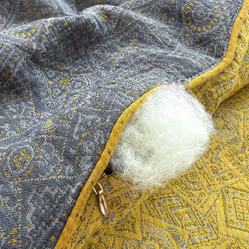 Subtle Pattern Cotton Gauze Quilt - image 7