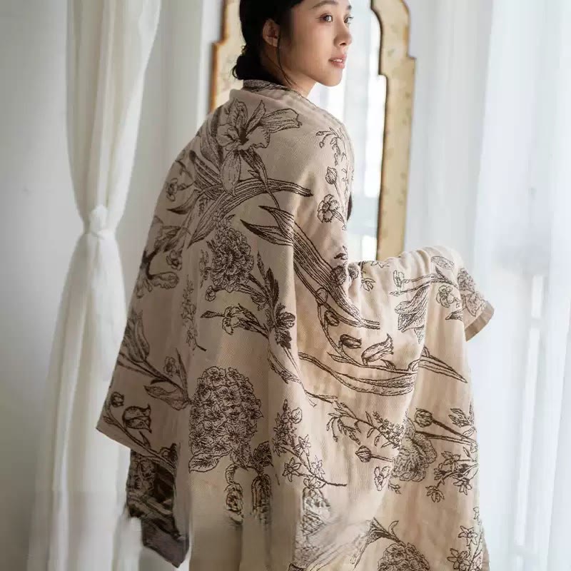 Premium Cotton Gauze Bath Towel - image 2