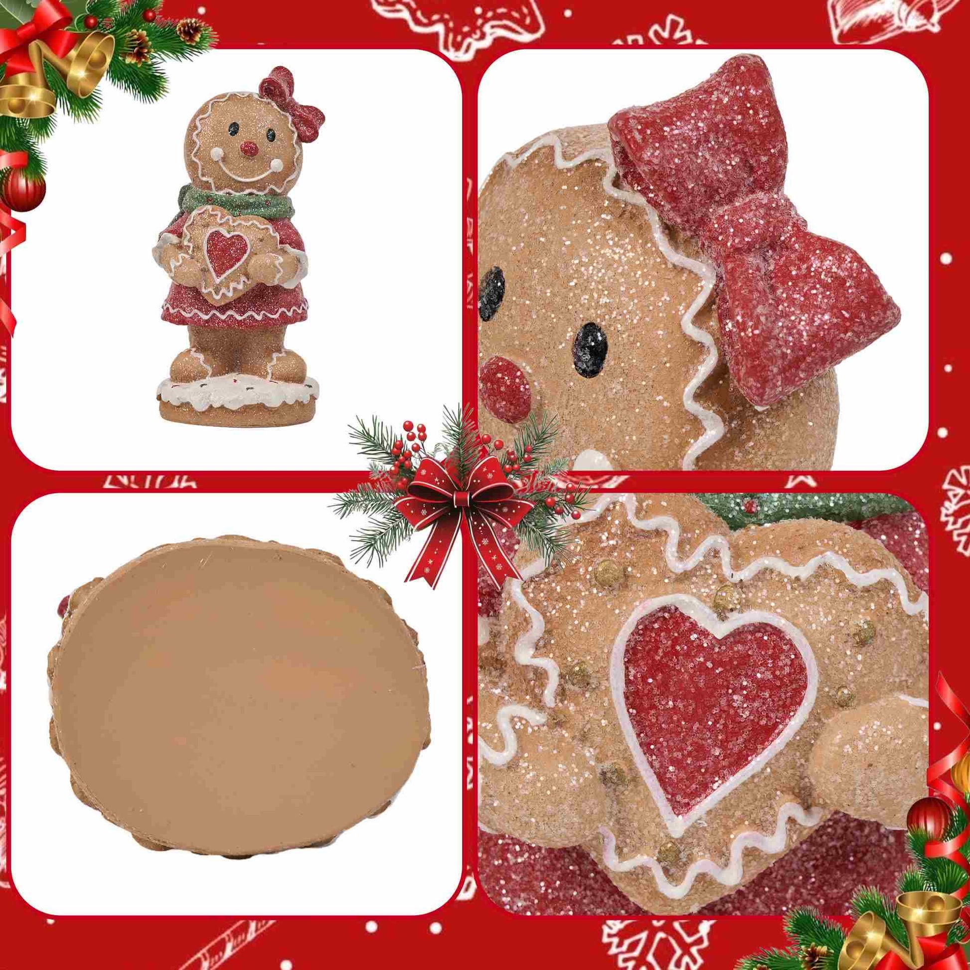 Christmas Gingerbread Man Decorative Home Ornament - image 6
