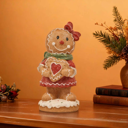 Christmas Gingerbread Man Decorative Home Ornament - image 4