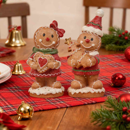 Christmas Gingerbread Man Decorative Home Ornament - image 1
