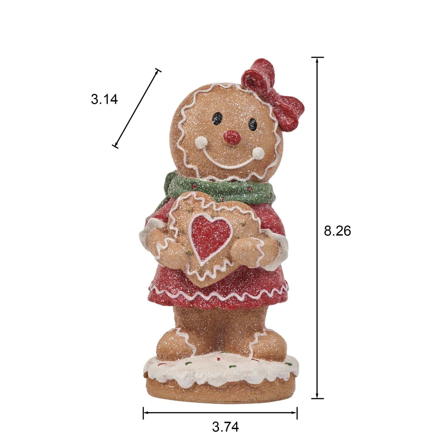 Christmas Gingerbread Man Decorative Home Ornament - image 13