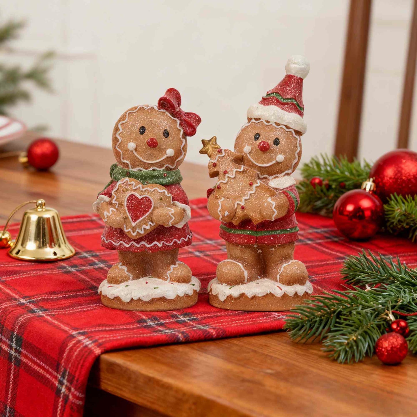 Christmas Gingerbread Man Decorative Home Ornament - image 0