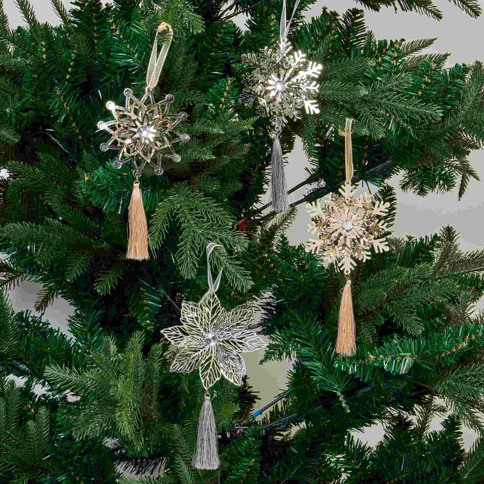 Iron Snowflake Ornament Christmas Tree Decor - image 0