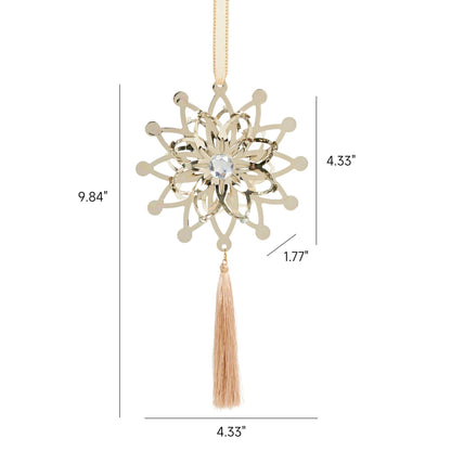 Iron Snowflake Ornament Christmas Tree Decor - image 5