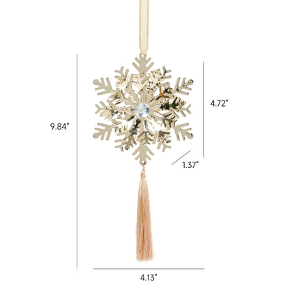 Iron Snowflake Ornament Christmas Tree Decor - image 8