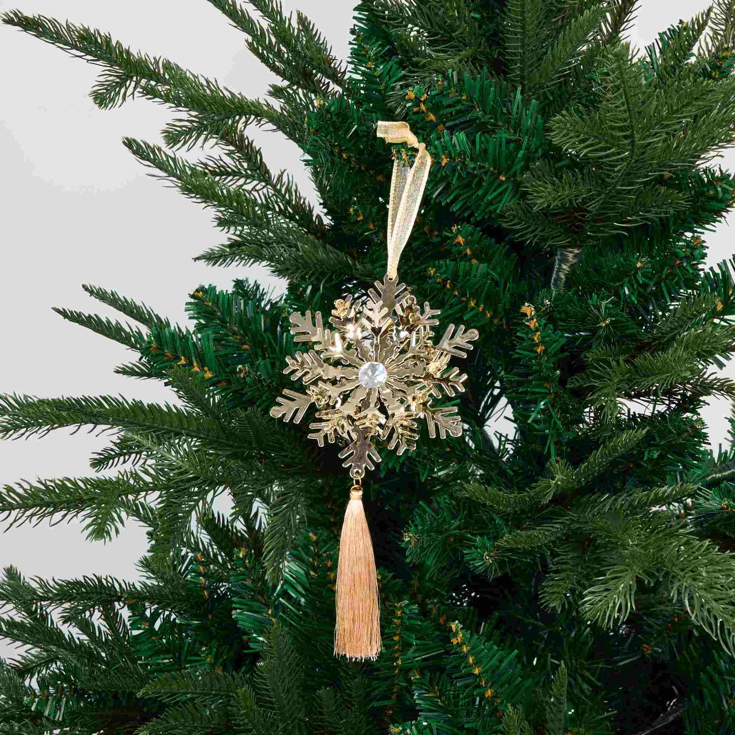 Iron Snowflake Ornament Christmas Tree Decor - image 7