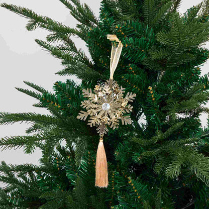 Iron Snowflake Ornament Christmas Tree Decor - image 7