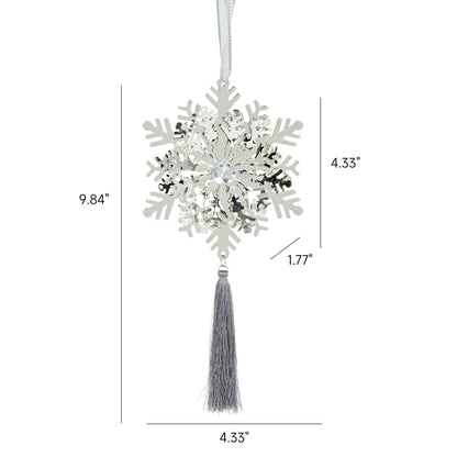 Iron Snowflake Ornament Christmas Tree Decor - image 16