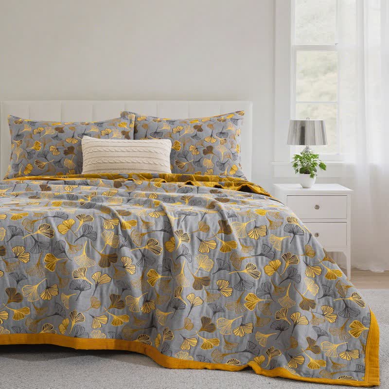 Ownkoti Ginkgo Biloba Organic Cotton Quilt - image 48