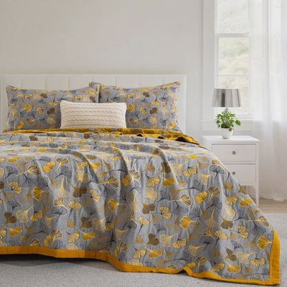 Ownkoti Ginkgo Biloba Organic Cotton Quilt - image 48