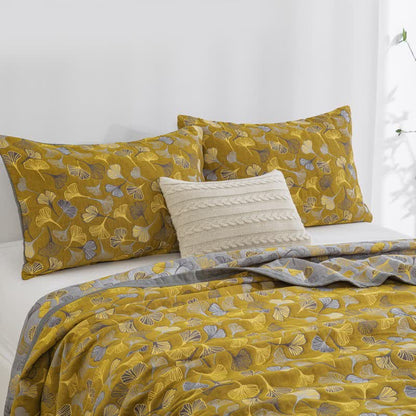Ownkoti Ginkgo Biloba Organic Cotton Quilt - image 5