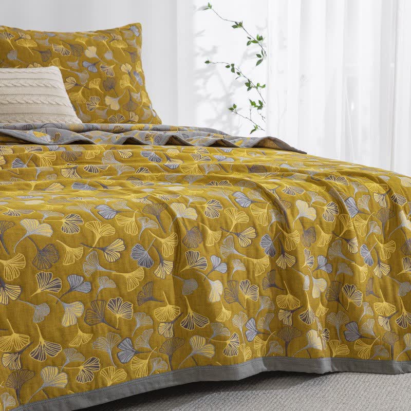 Ownkoti Ginkgo Biloba Organic Cotton Quilt - image 6