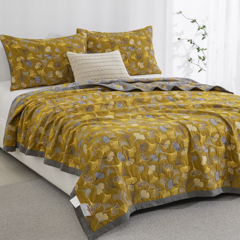 Ownkoti Ginkgo Biloba Organic Cotton Quilt - image 2