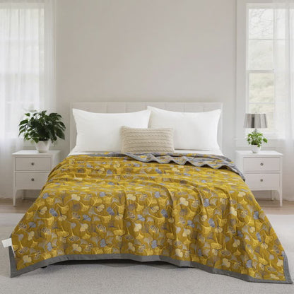 Ownkoti Ginkgo Biloba Organic Cotton Quilt - image 4