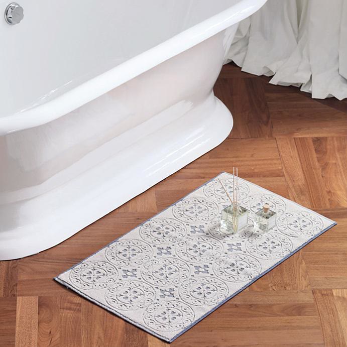 Persian Pure Cotton Bath Towel Set (4-Pack) - Matching Bath Mat - 20" x 35" - image 9