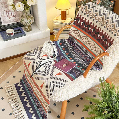 Boho Triba Cotton Linen Functional Mat - image 2