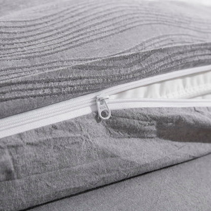 Ownkoti Modern Wave Cotton Bedding Set(3PCS) - image 6