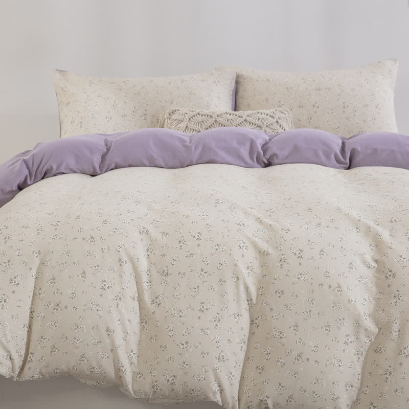 Ownkoti Rustic Floral Cotton Duvet Cover Bedding Set(3PCS) - Cal King - image 0
