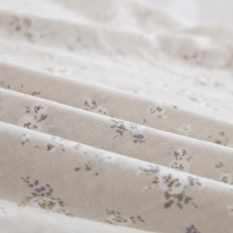 Ownkoti Cotton Floral Duvet Cover Bedding Set(3PCS) - image 6