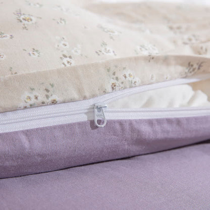 Ownkoti Cotton Floral Duvet Cover Bedding Set(3PCS) - image 4