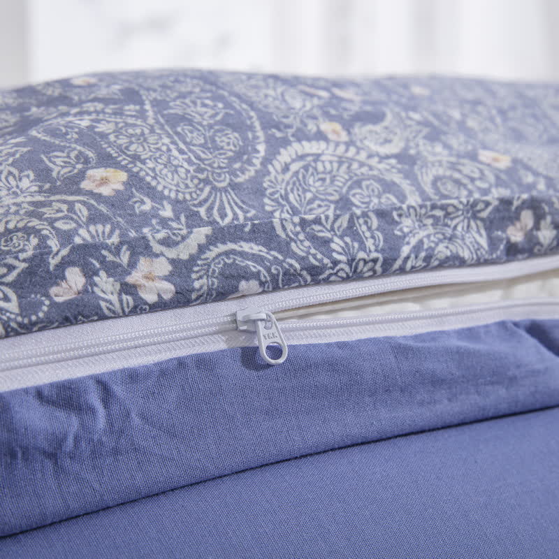 Ownkoti Cotton Paisley Duvet Cover Set(3PCS) - image 5