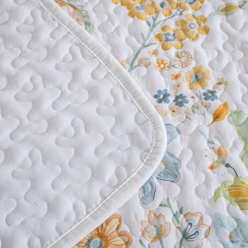 Ownkoti Floral Paisley Quilted Cotton Bedding Set(3PCS) - image 7