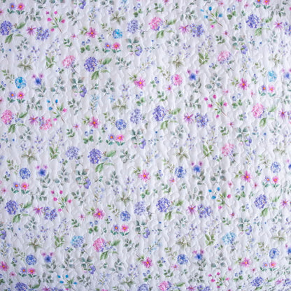 Quilted Cotton Refresh Floral Bedspread Set(3PCS) - image 5