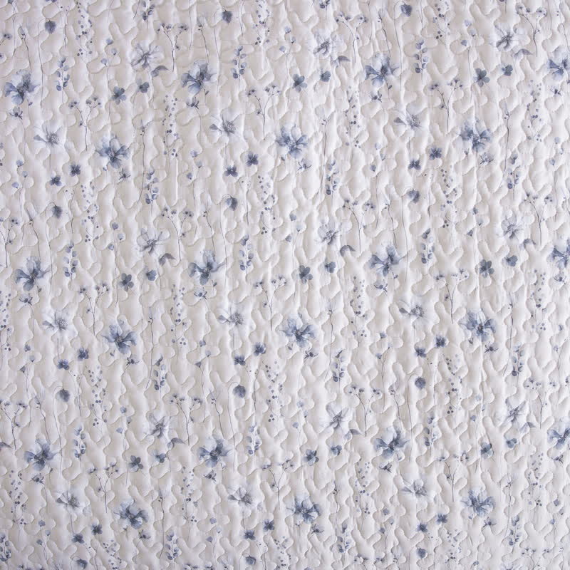 Serene Floral Quilted Floral Bedspread Set(3PCS) - image 5