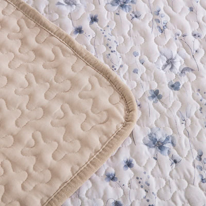 Serene Floral Quilted Floral Bedspread Set(3PCS) - image 7